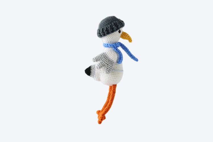 Gulliver the Seagull Plushie - Crochet Pattern