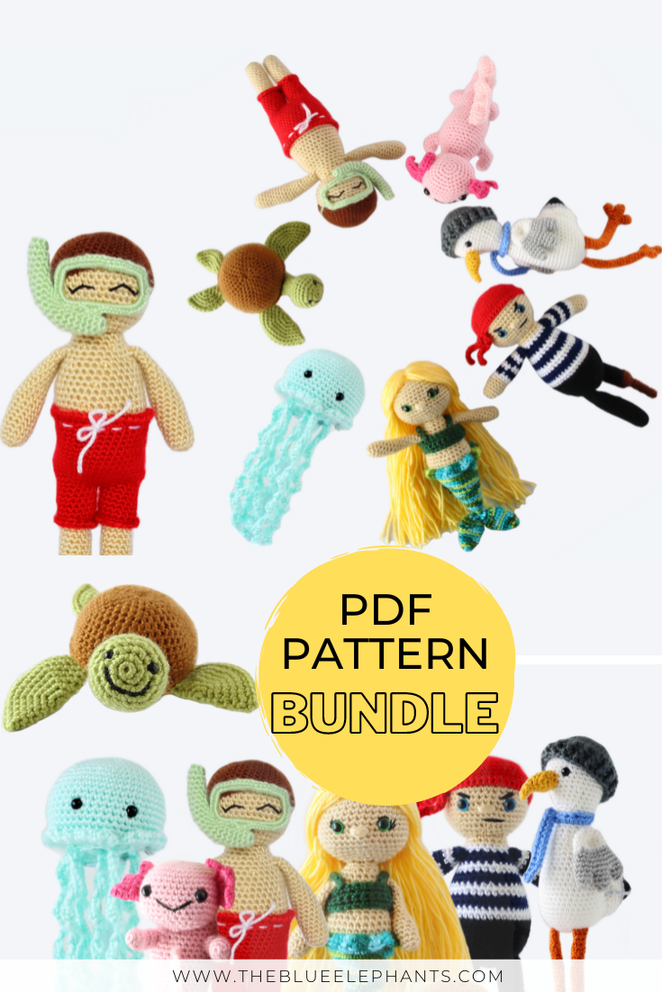 Beach Buddies Collection - Crochet Pattern Bundle
