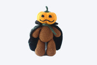 Jack the Pumpkin Man Plushie - Crochet Pattern