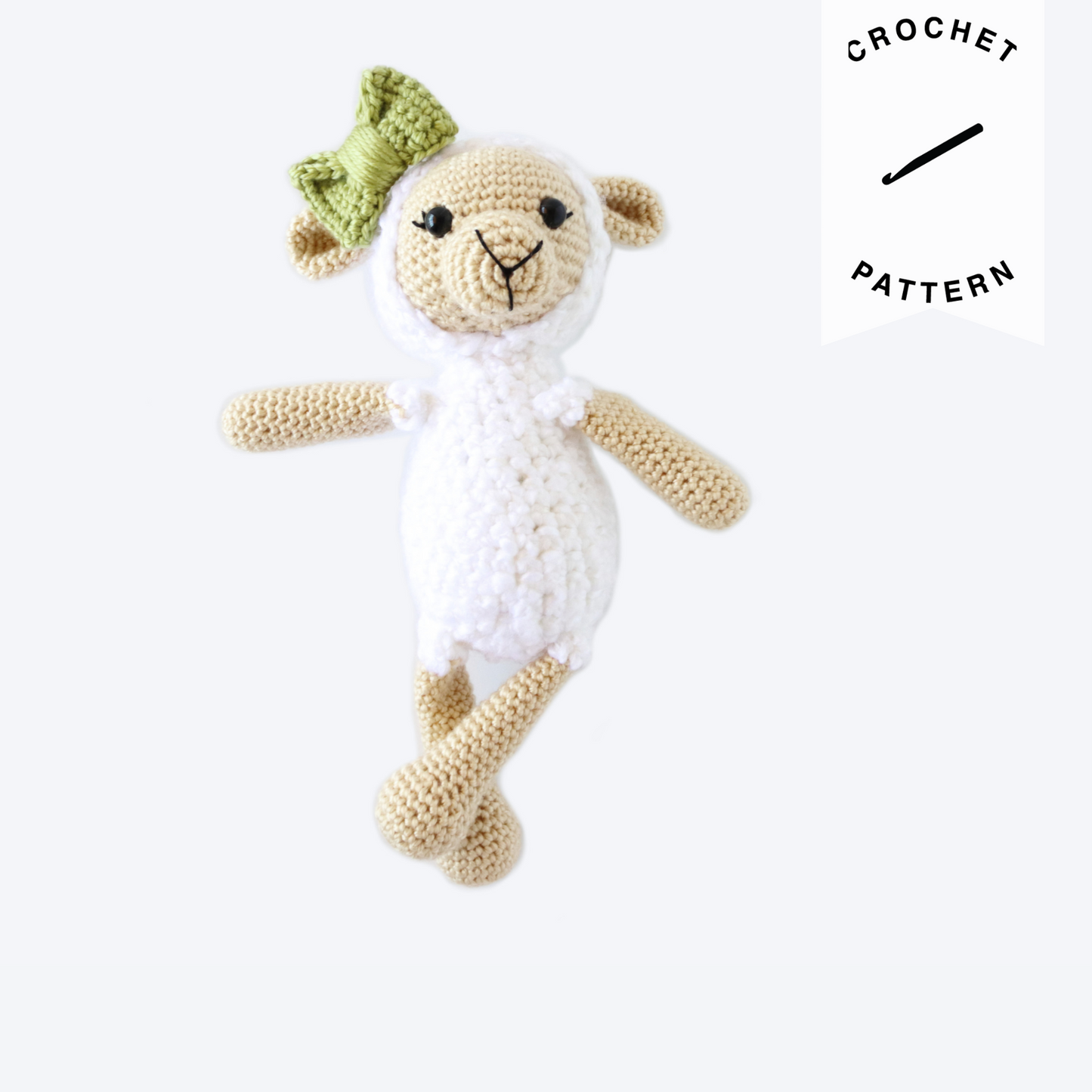 Lily the Lamb Plushie - Crochet Pattern