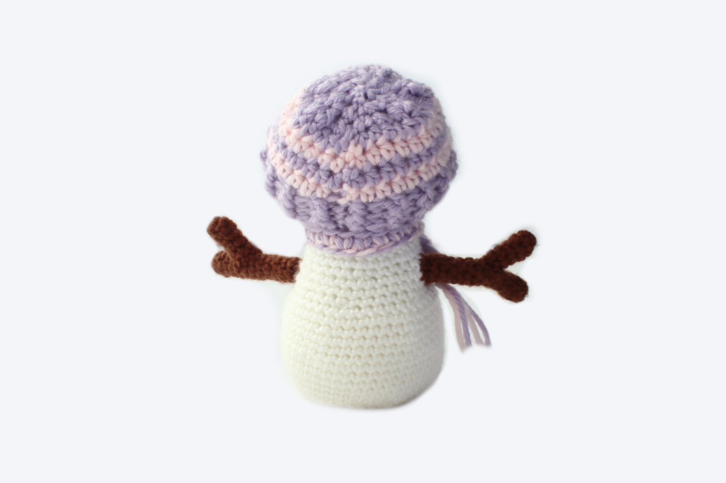 Lucy the Snowman Plushie - Crochet Pattern