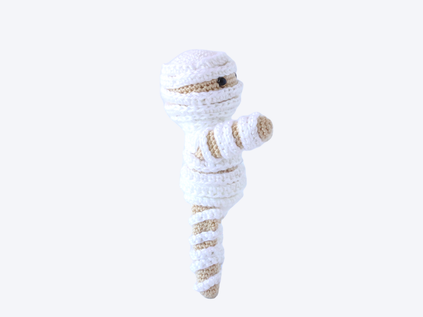 Mumford the Mummy Plushie - Crochet Pattern