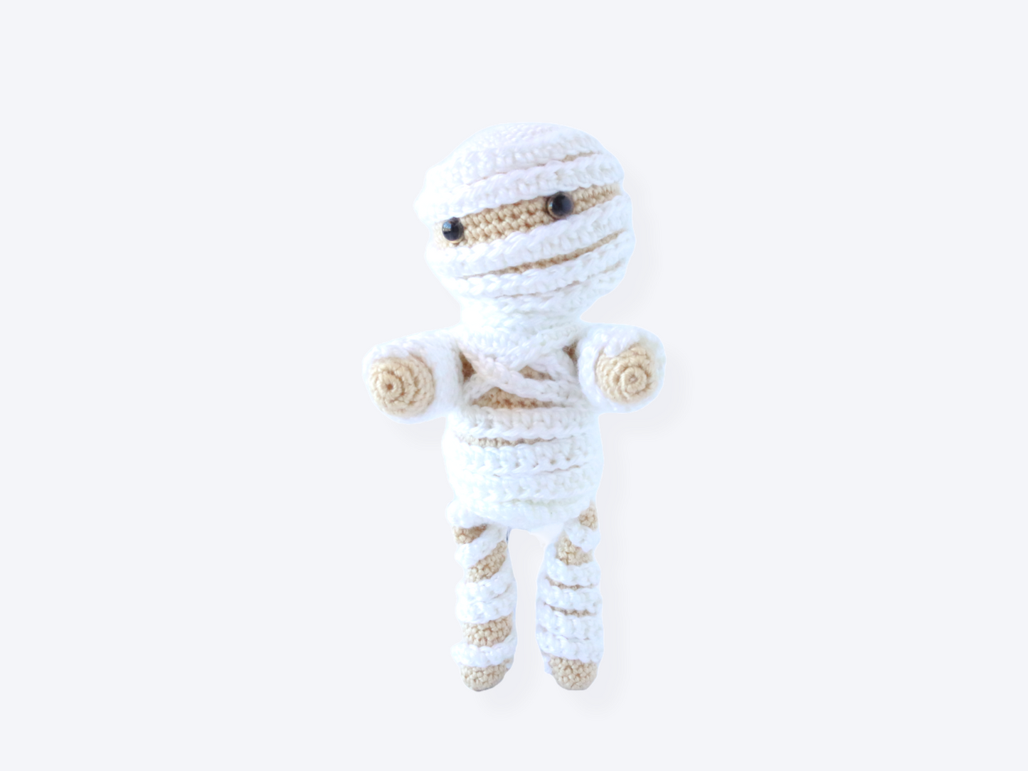 Mumford the Mummy Plushie - Crochet Pattern