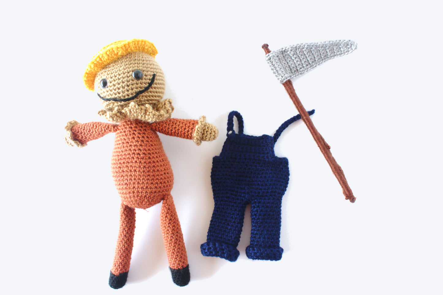 Patches the Scarecrow Plushie - Crochet Pattern