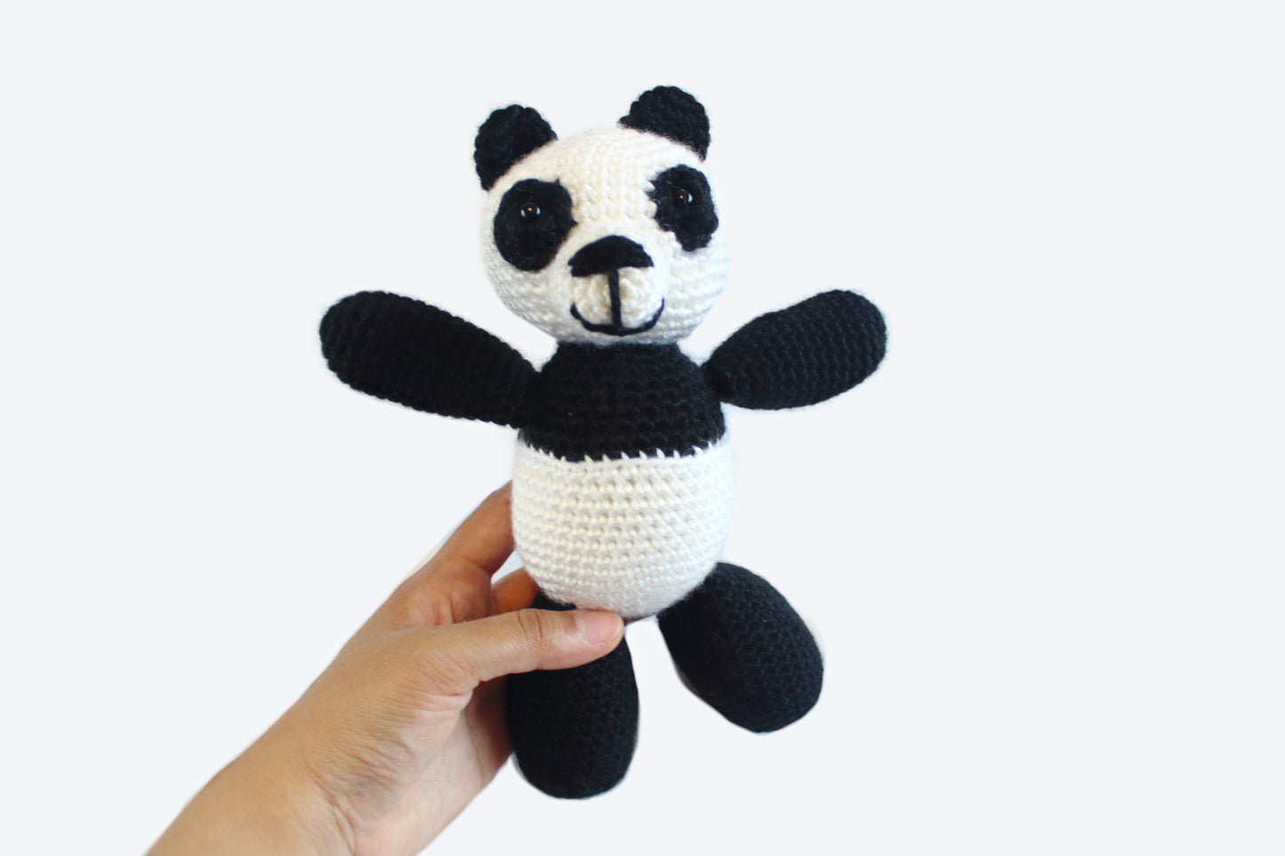 Pudge the Panda Bear - Crochet Pattern