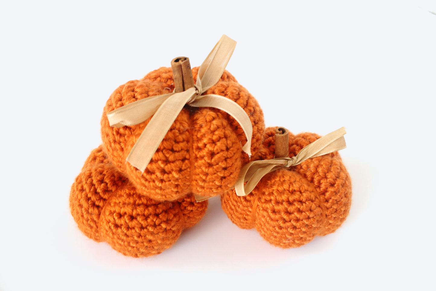 Scented Pumpkin Plushie - Crochet Pattern