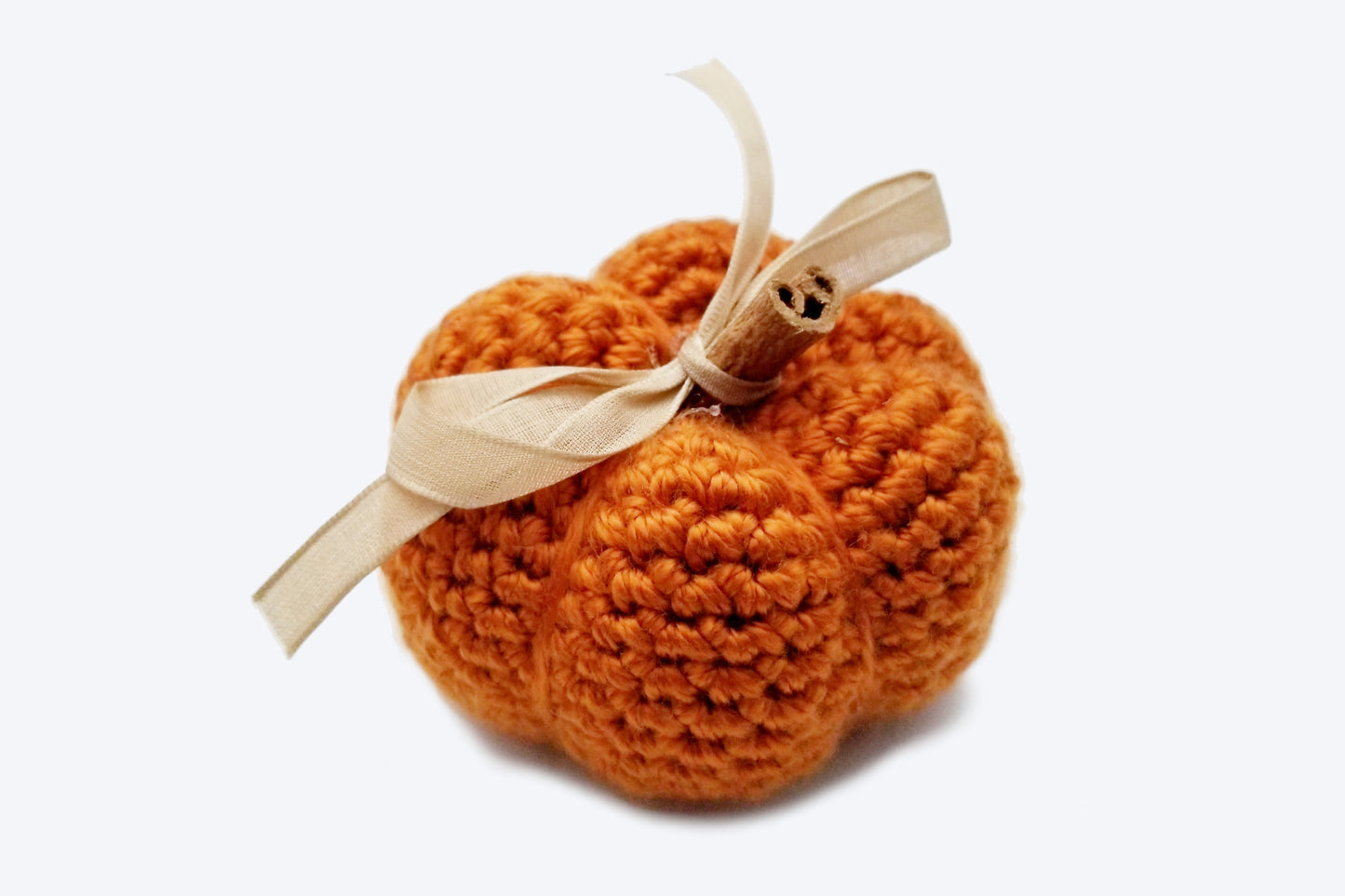 Scented Pumpkin Plushie - Crochet Pattern