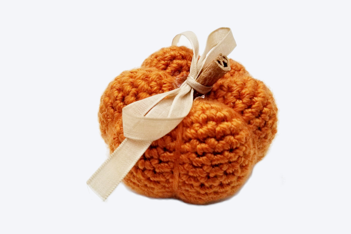 Scented Pumpkin Plushie - Crochet Pattern