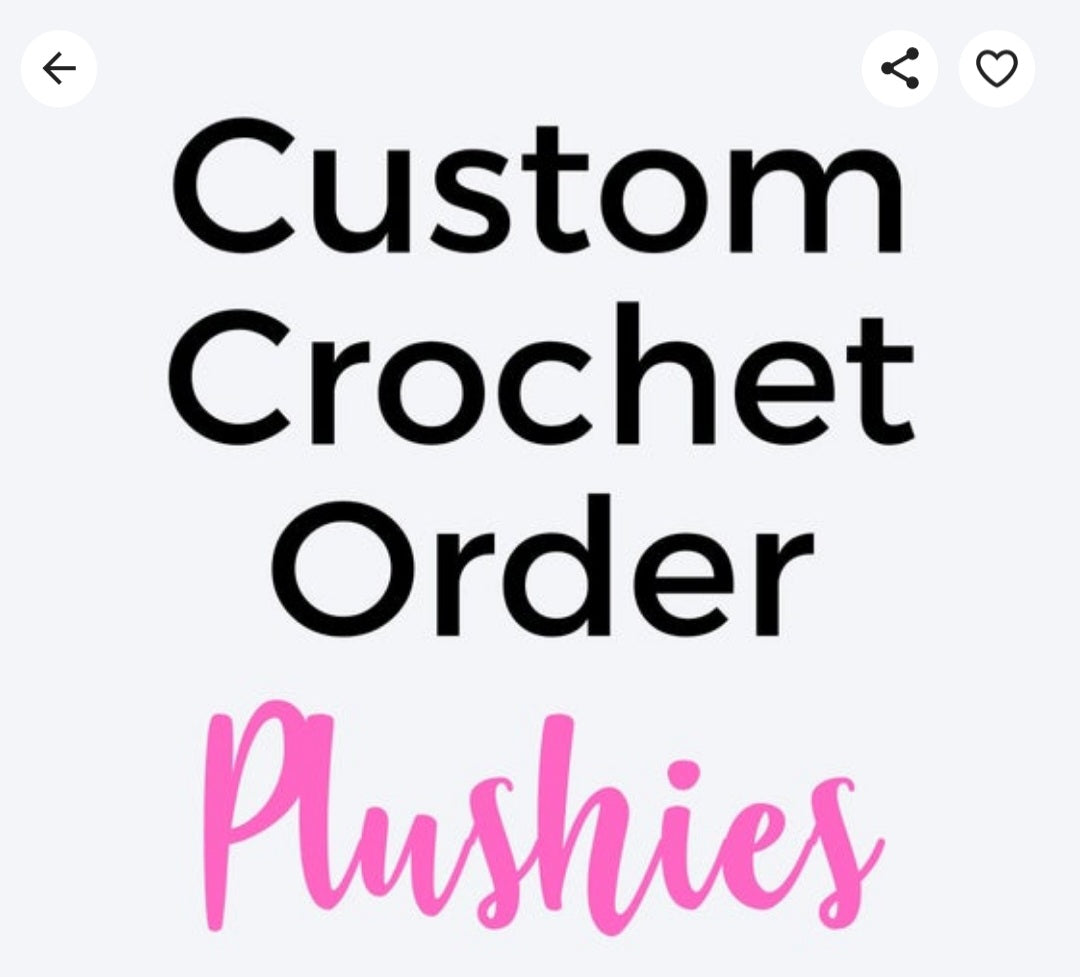 Custom order for Mike