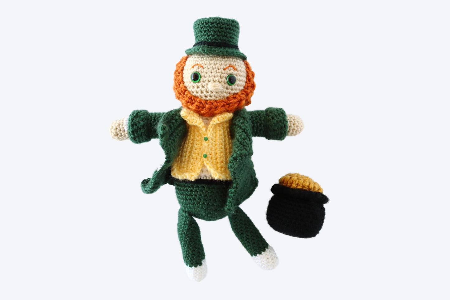 Seamus the Leprechaun Plushie - Crochet Pattern