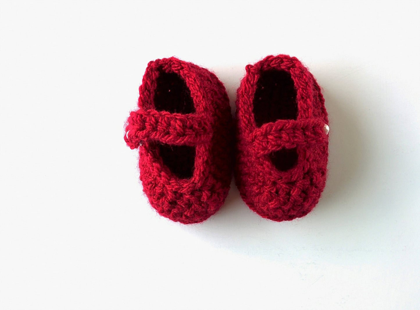 Mary Jane Booties - Crochet Pattern