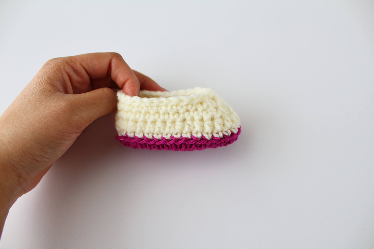 Sweetheart Booties - Crochet Pattern