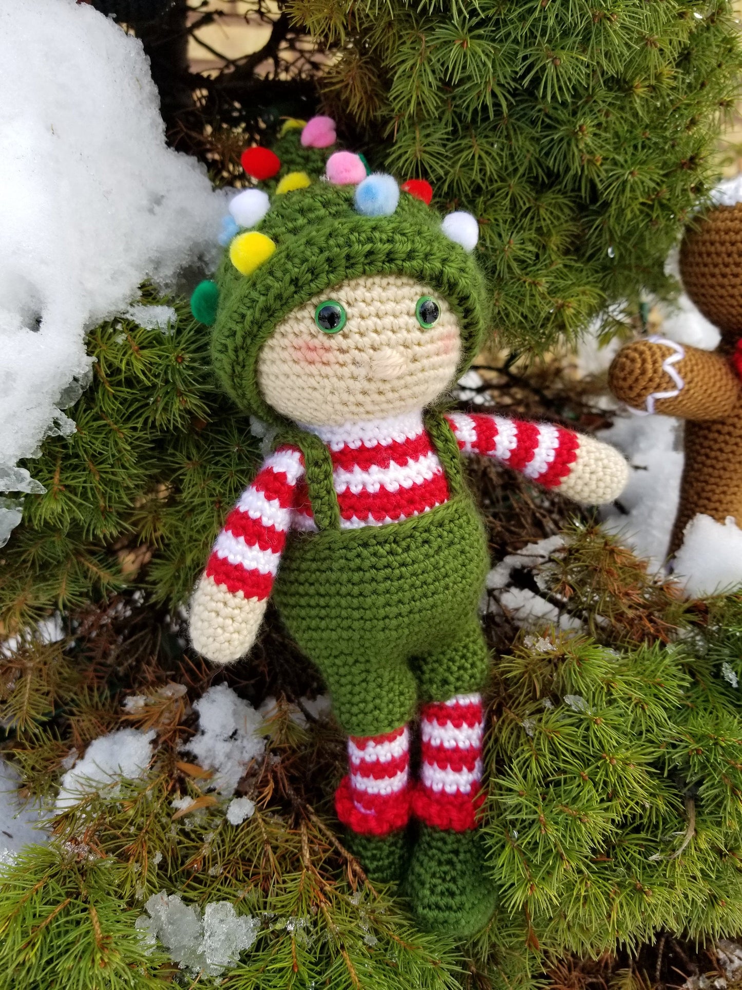 Ollie the Elf Plush - Crochet Pattern
