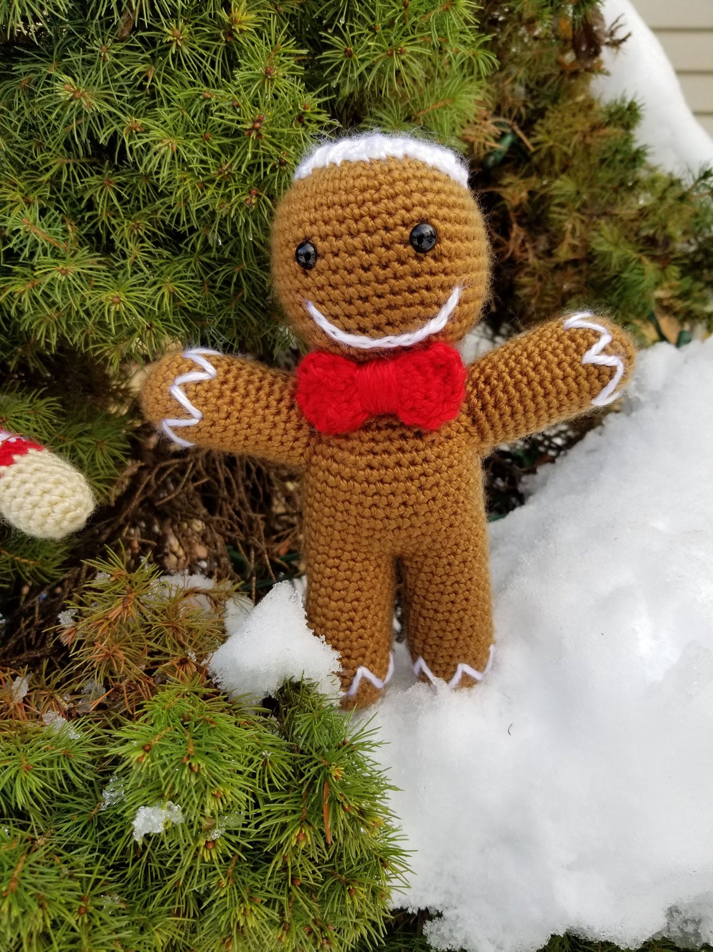 Ronald the Gingerbread Man - Crochet Pattern