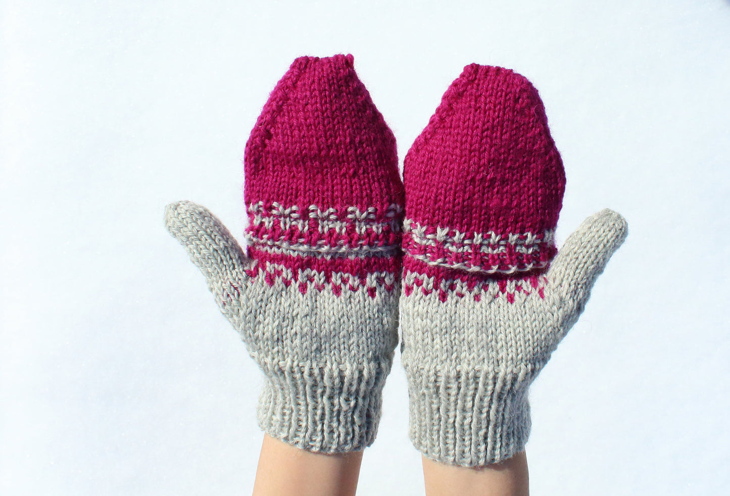 Saleha Convertible Gloves - Knitting Pattern