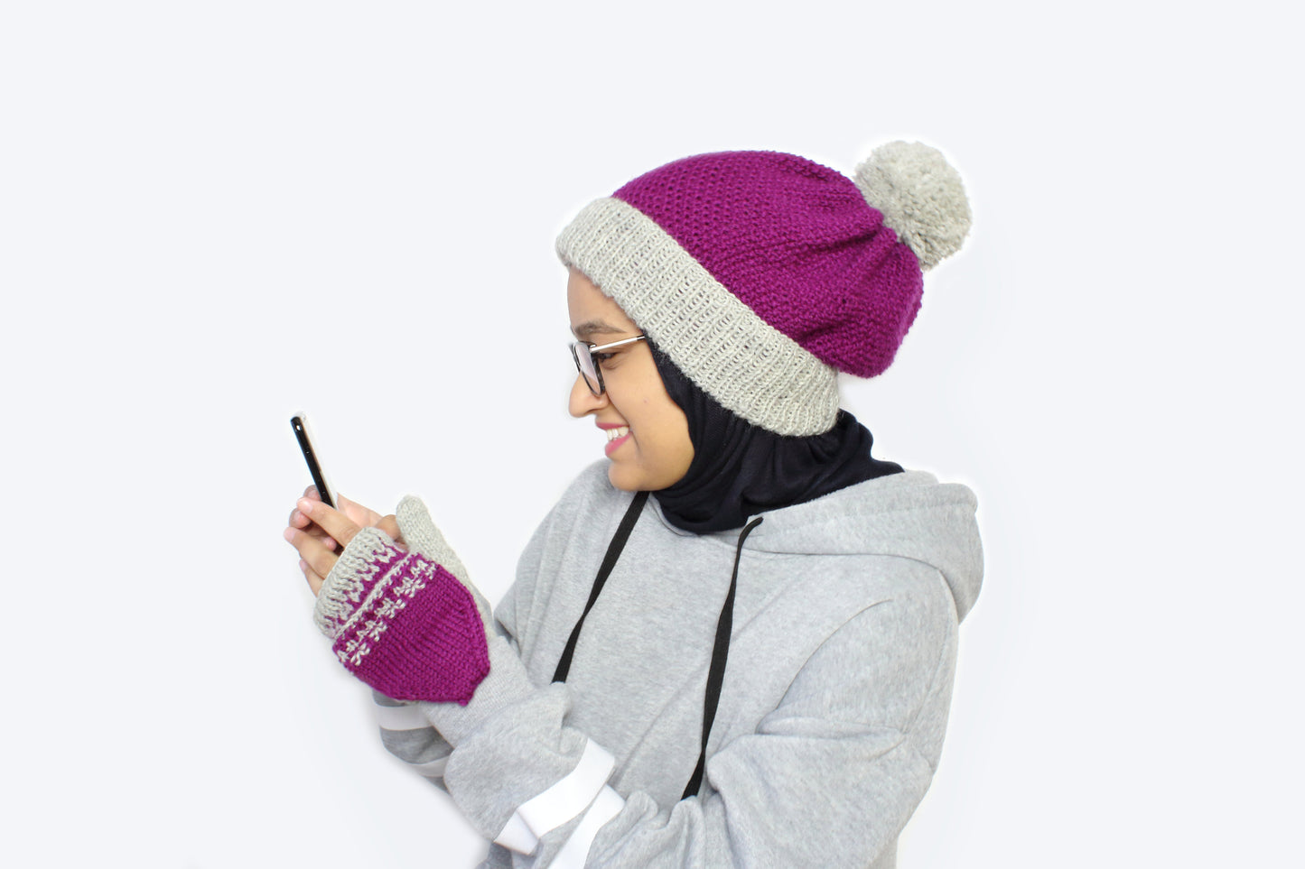 Saleha Slouchy Beanie - Knitting Pattern