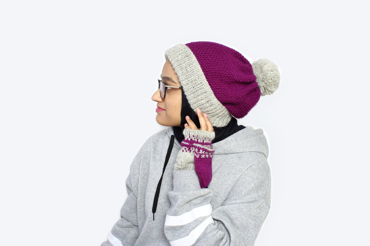 Saleha Slouchy Beanie - Knitting Pattern