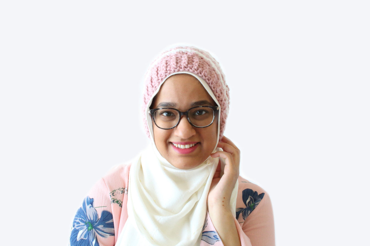 Rosebud Slouchy Beanie - Crochet Pattern
