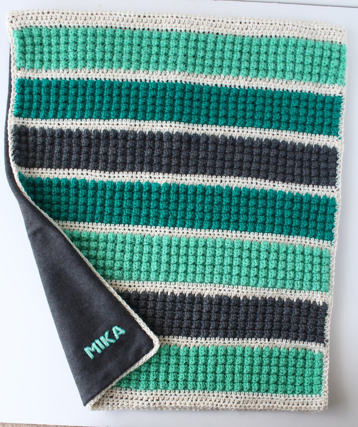 Oasis Baby Blanket - Crochet Pattern