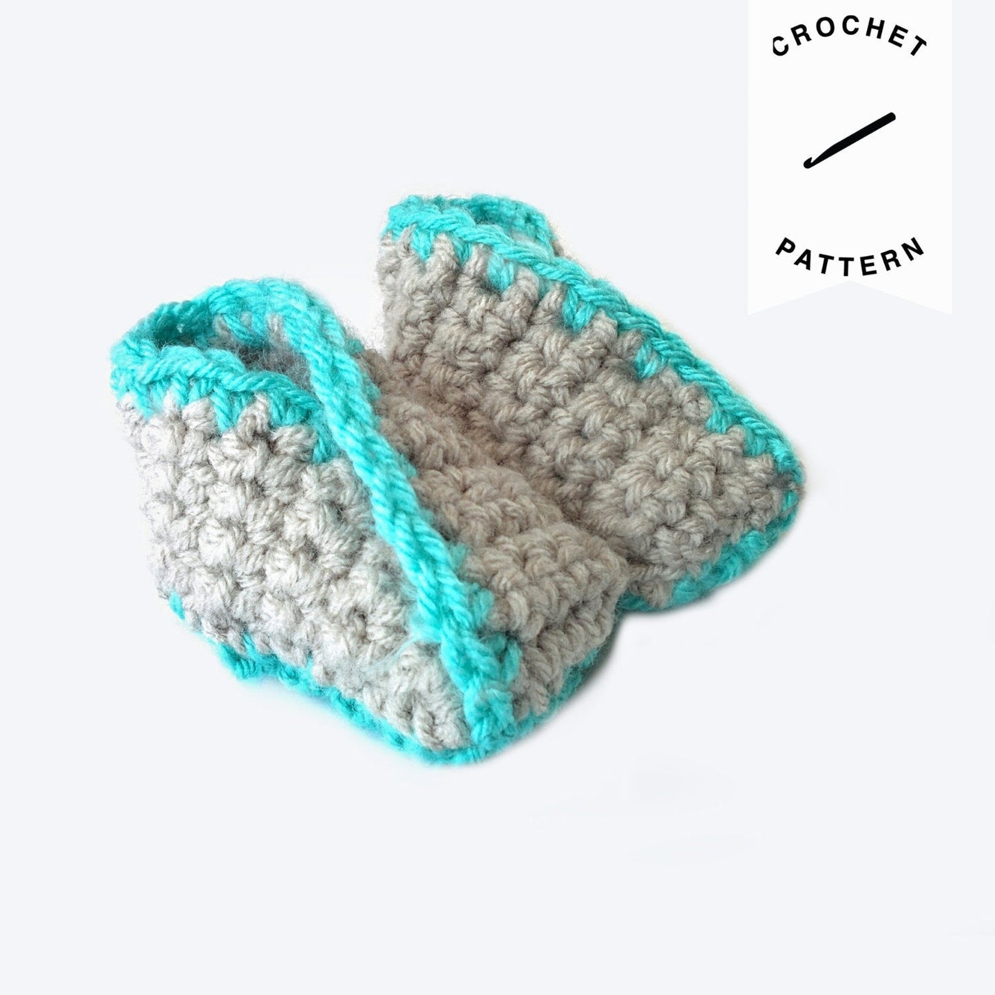 Kimono Baby Booties - Crochet Pattern