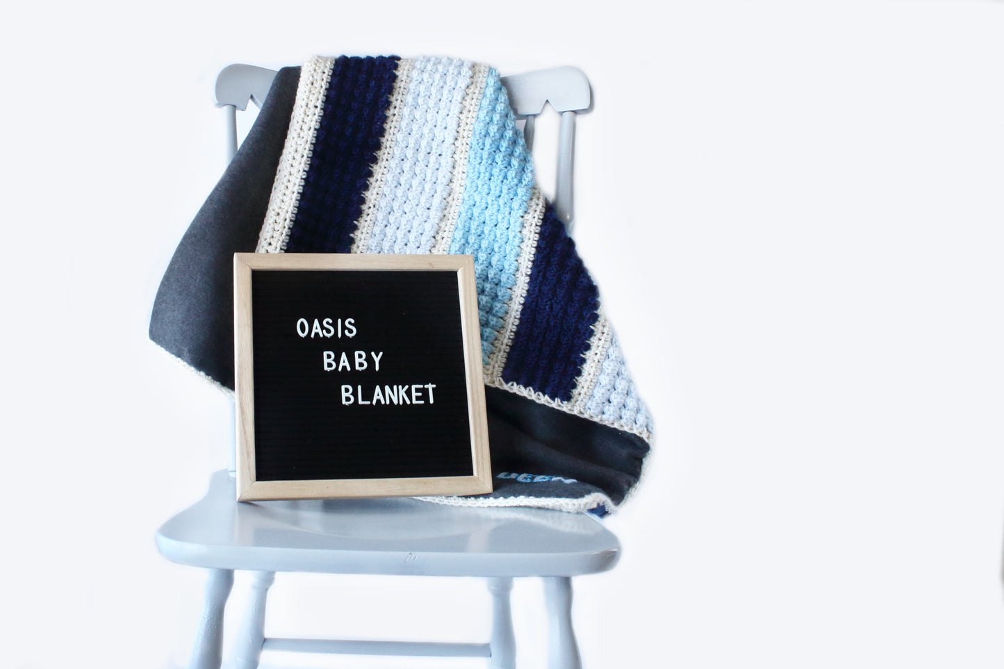 Oasis Baby Blanket - Crochet Pattern