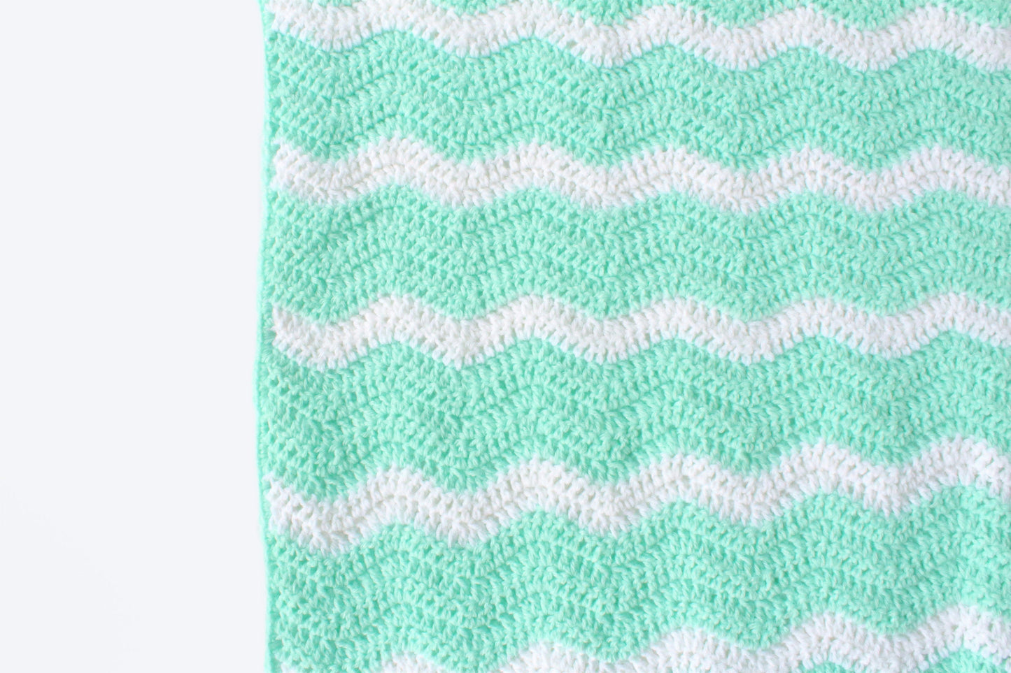 Summer Waves Baby Blanket - Crochet Pattern