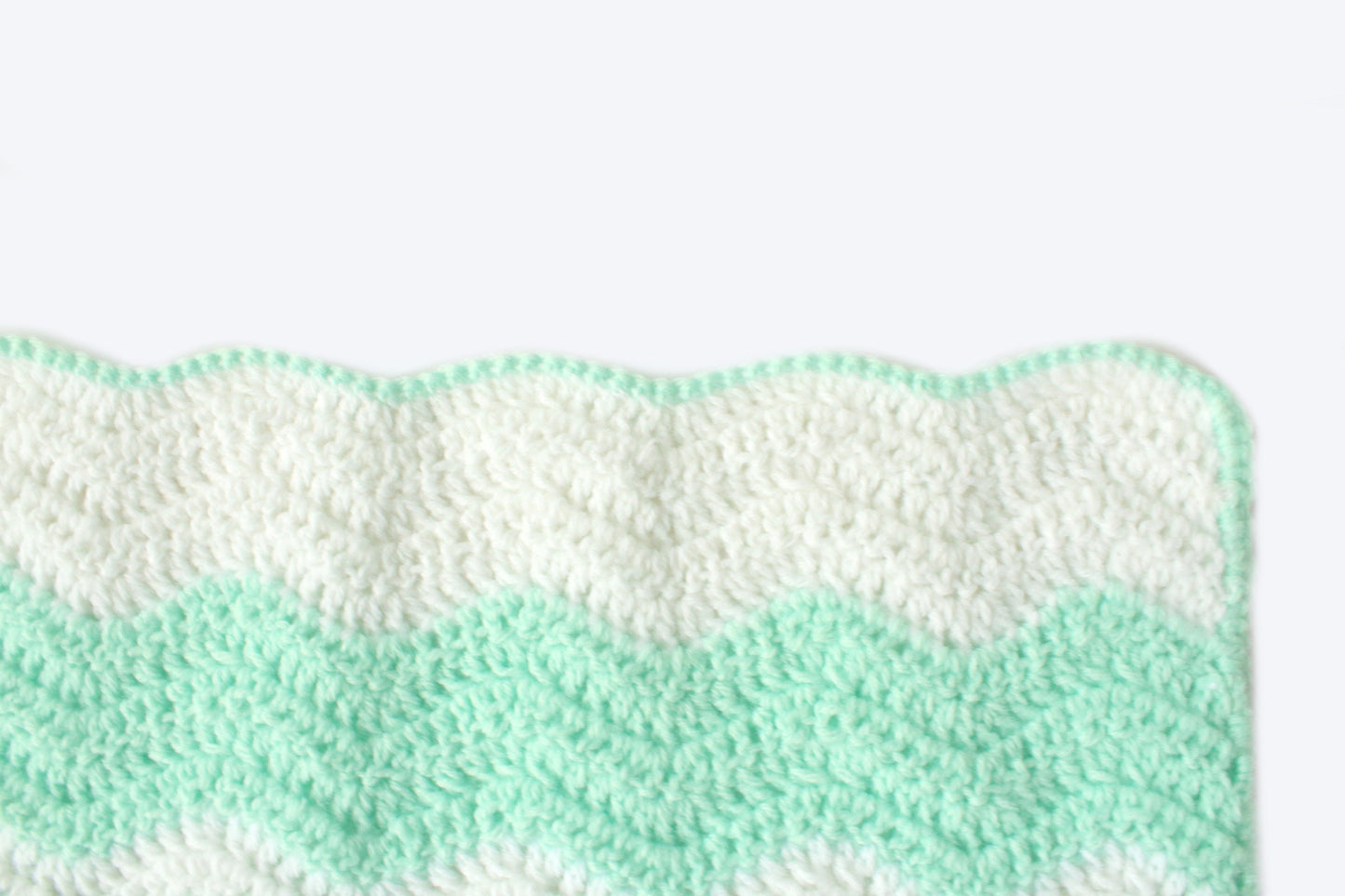 Summer Waves Baby Blanket - Crochet Pattern