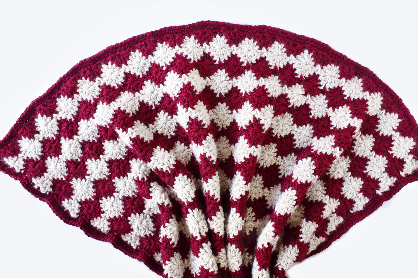 Fireworks Throw - Crochet Pattern
