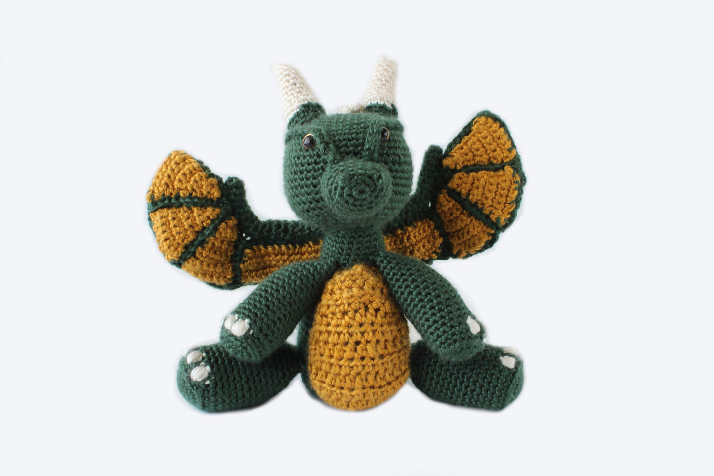 Firnen Dragon Plushie - Crochet Pattern
