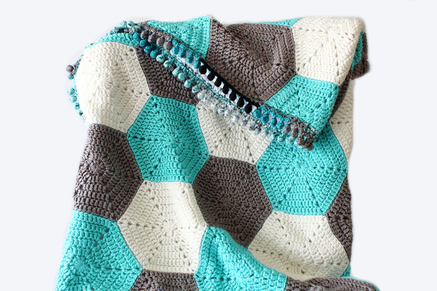 Hudson Baby Blanket - Crochet Pattern