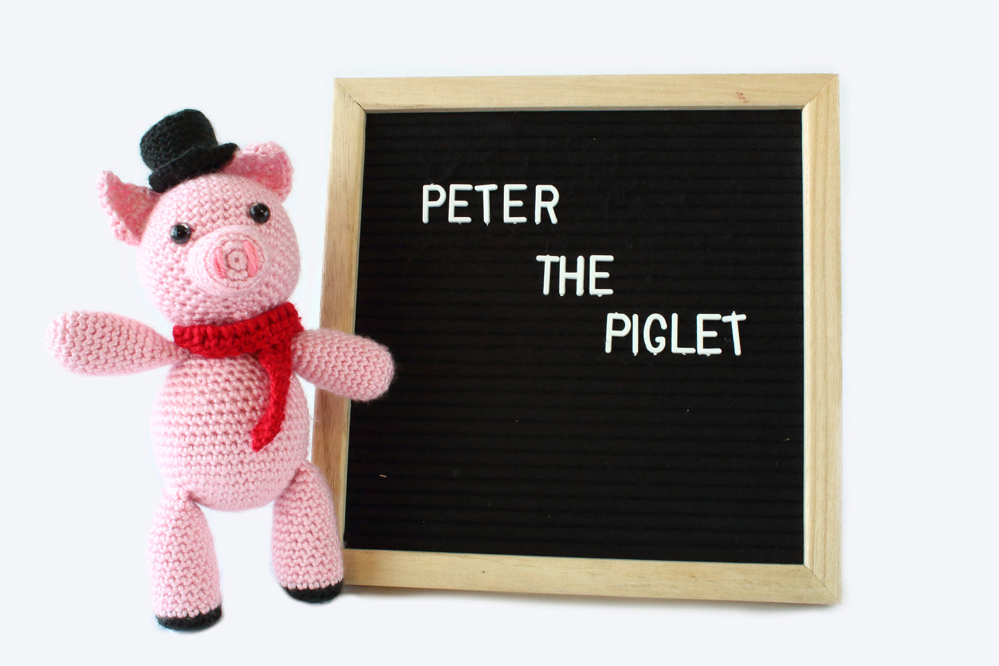 Peter the Piglet - Crochet Pattern