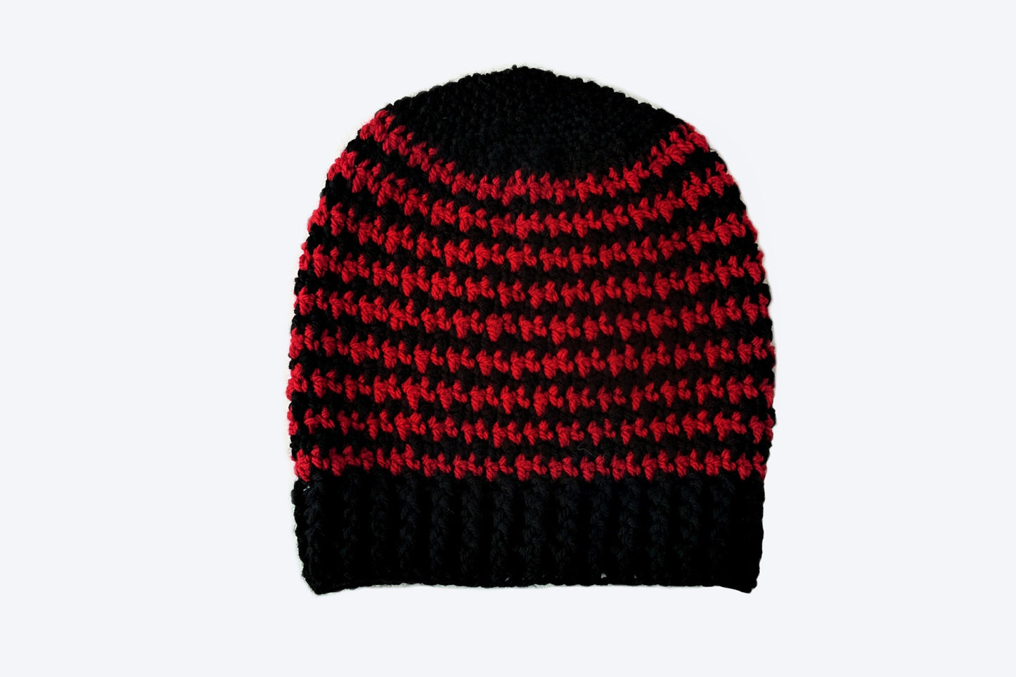 Houndstooth Beanie - Crochet Pattern