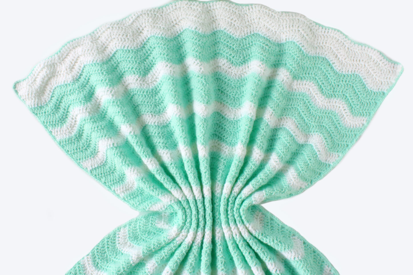 Summer Waves Baby Blanket - Crochet Pattern