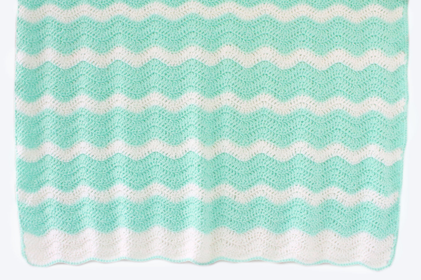 Summer Waves Baby Blanket - Crochet Pattern