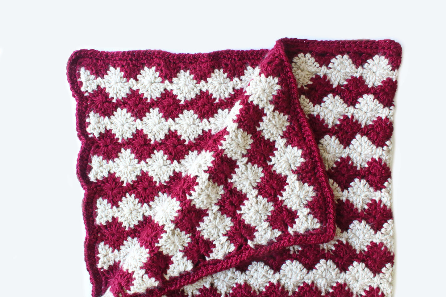Fireworks Throw - Crochet Pattern