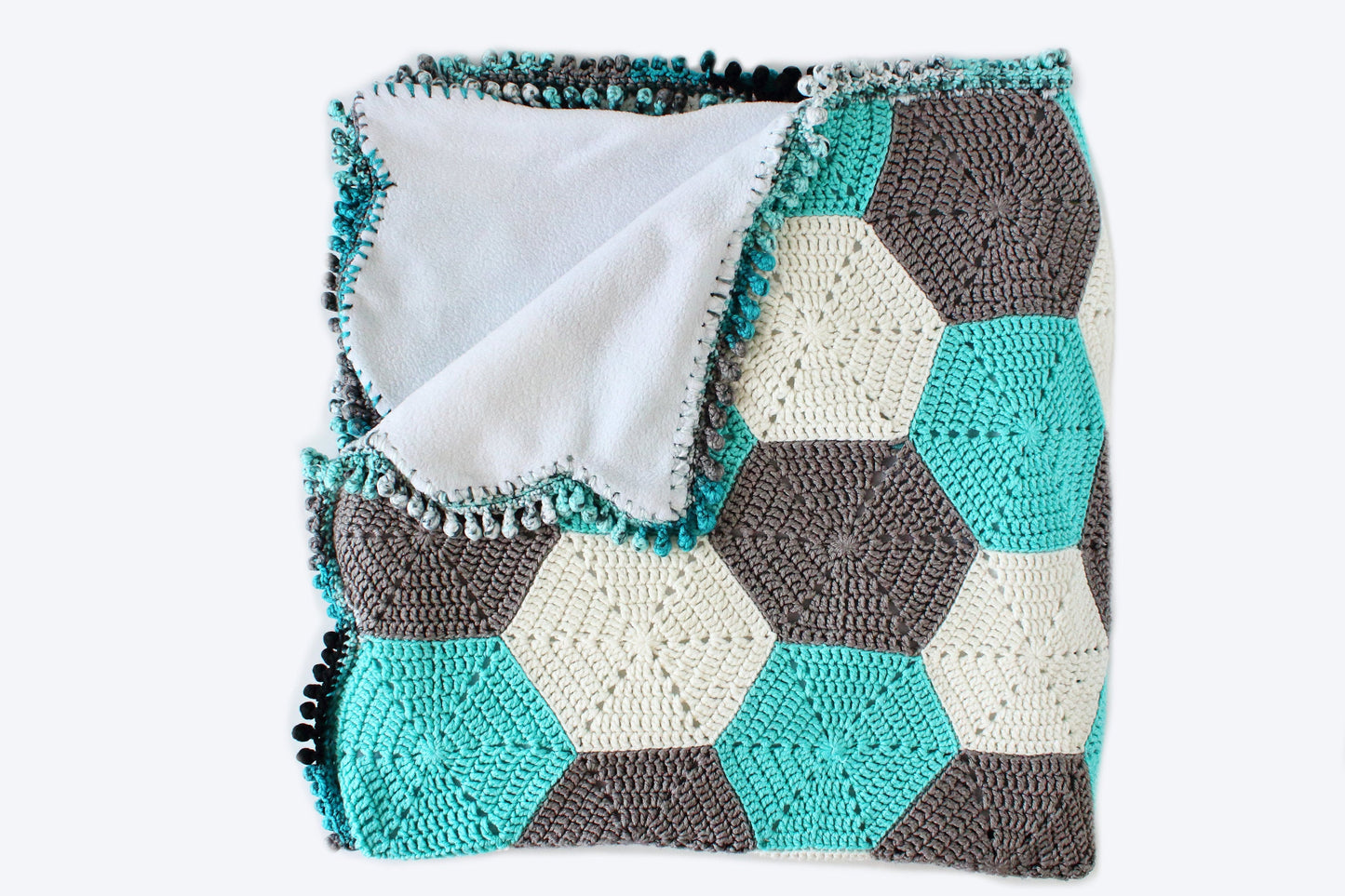 Hudson Baby Blanket - Crochet Pattern