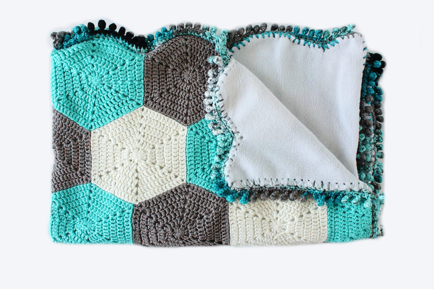 Hudson Baby Blanket - Crochet Pattern