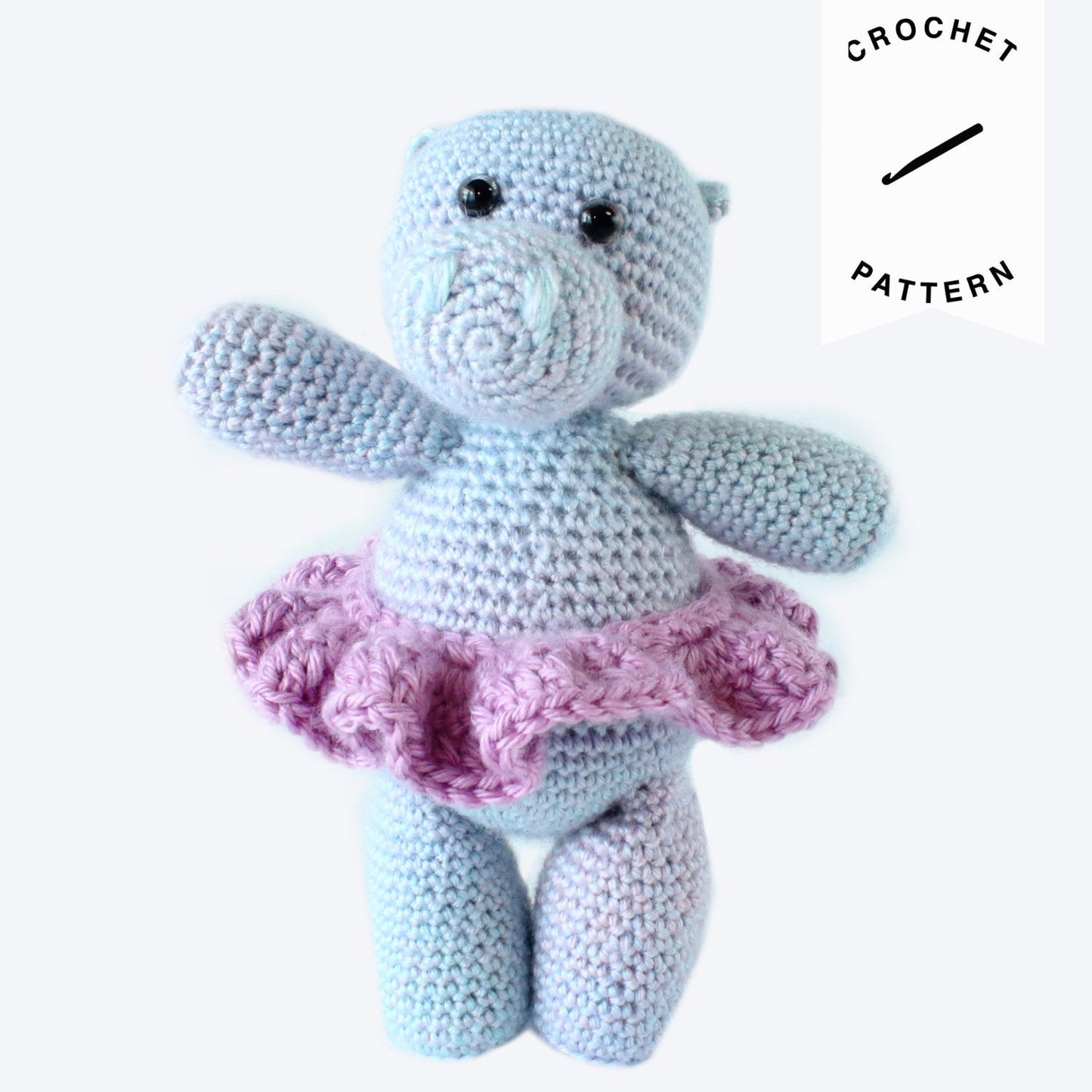 Holly the Hippo - Crochet Pattern