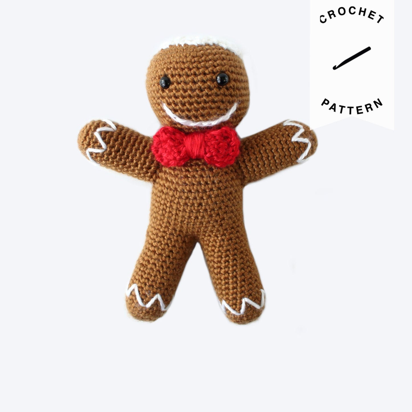 Ronald the Gingerbread Man - Crochet Pattern