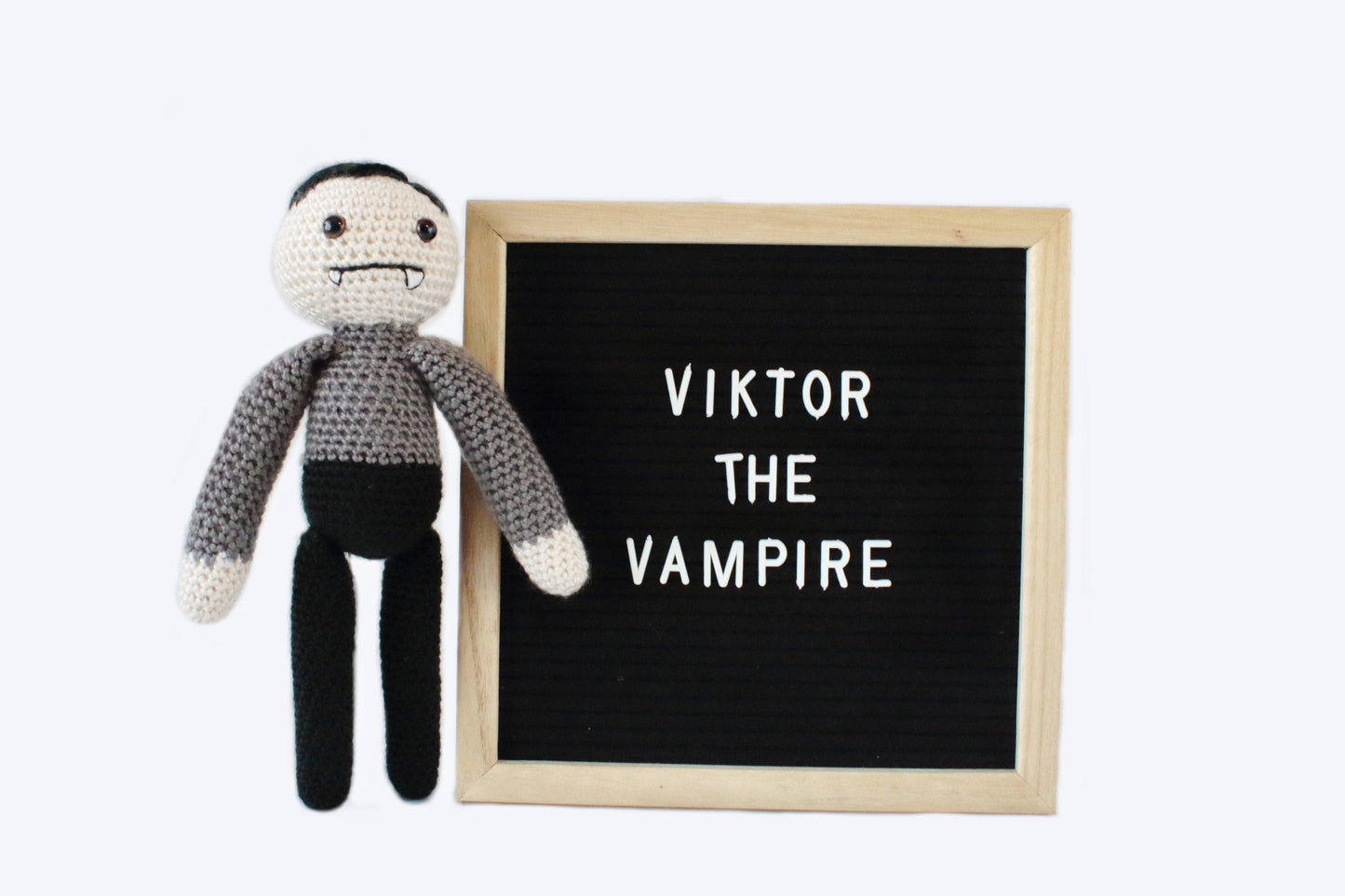 Viktor the Vampire - Crochet Pattern