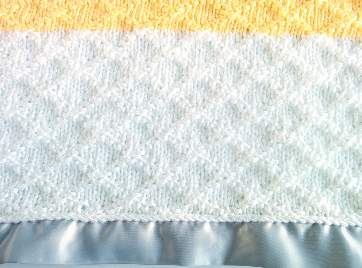 Dina Baby Blanket - Knitting Pattern