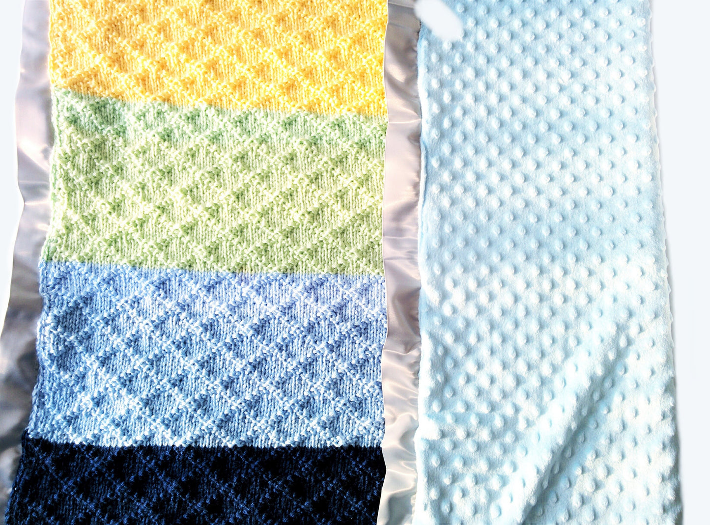Dina Baby Blanket - Knitting Pattern