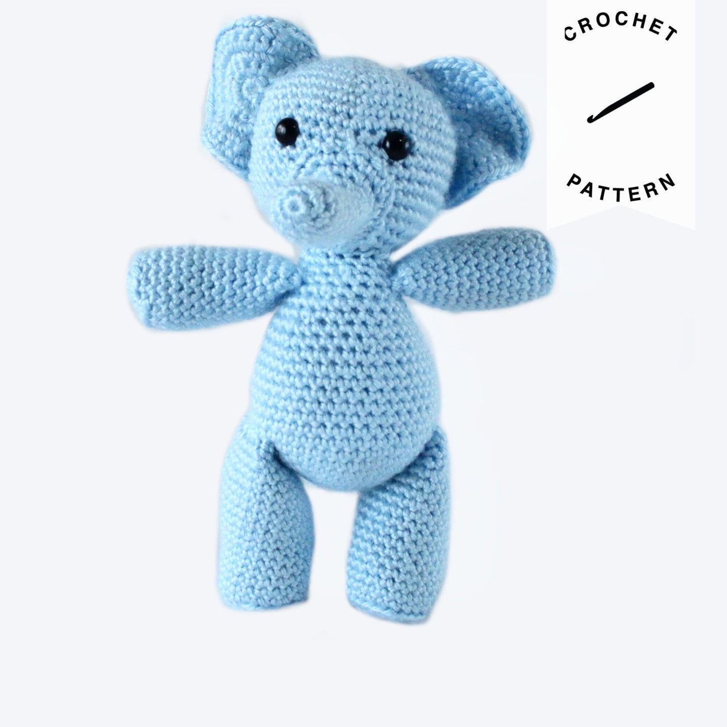 Evelyn the Elephant - Crochet Pattern