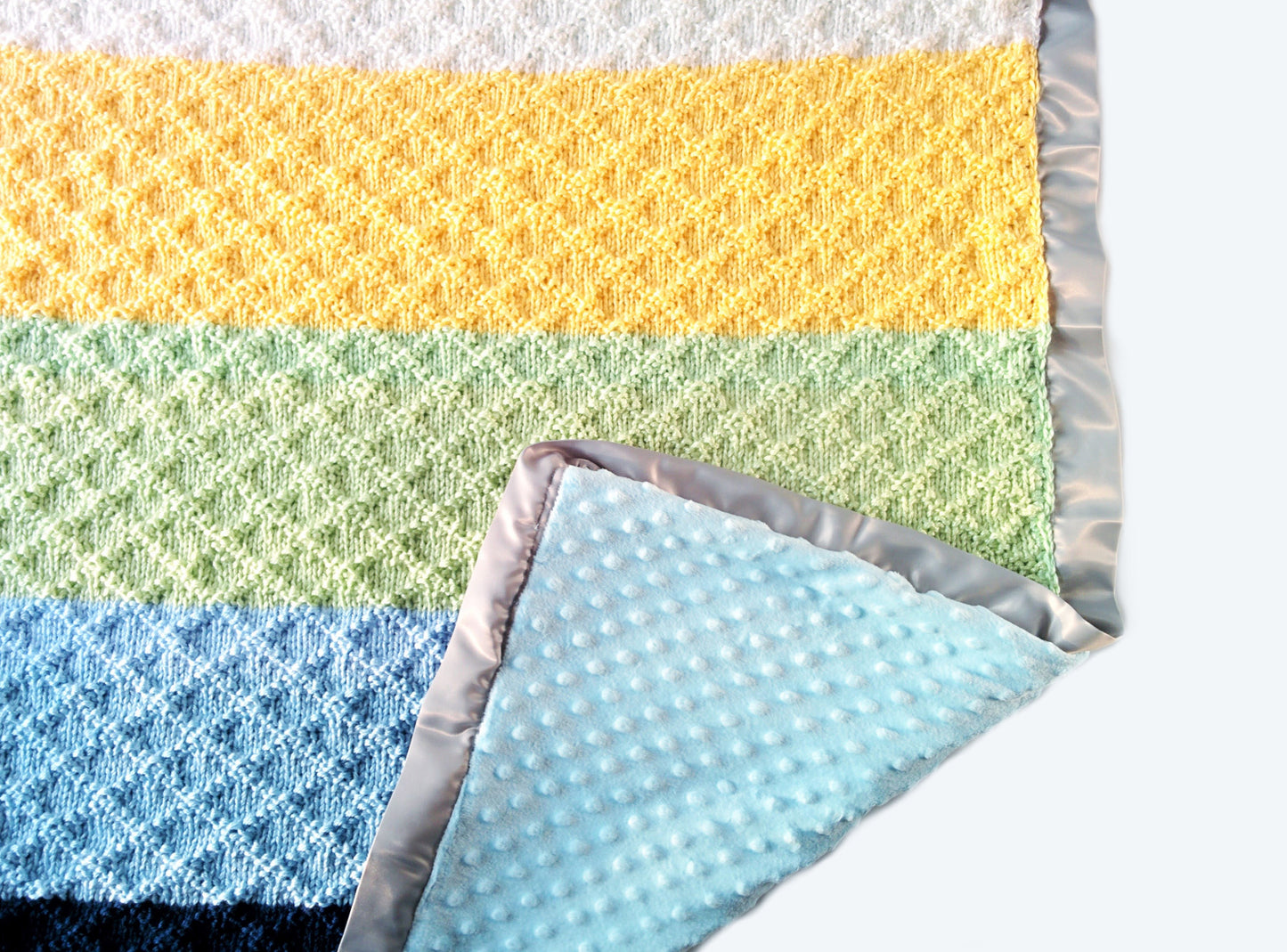 Dina Baby Blanket - Knitting Pattern