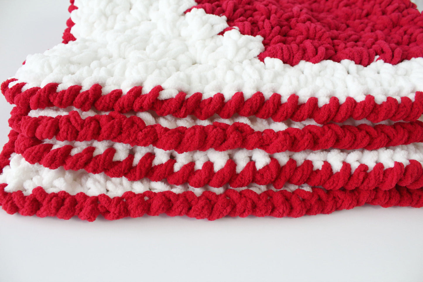 C2C Heart Baby Blanket - Crochet Pattern