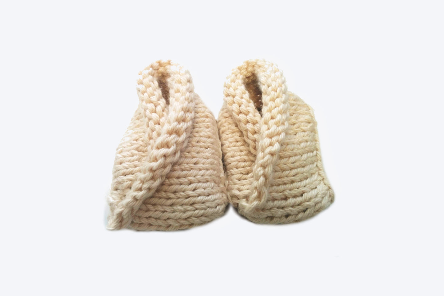 Crossover Booties - Knitting Pattern