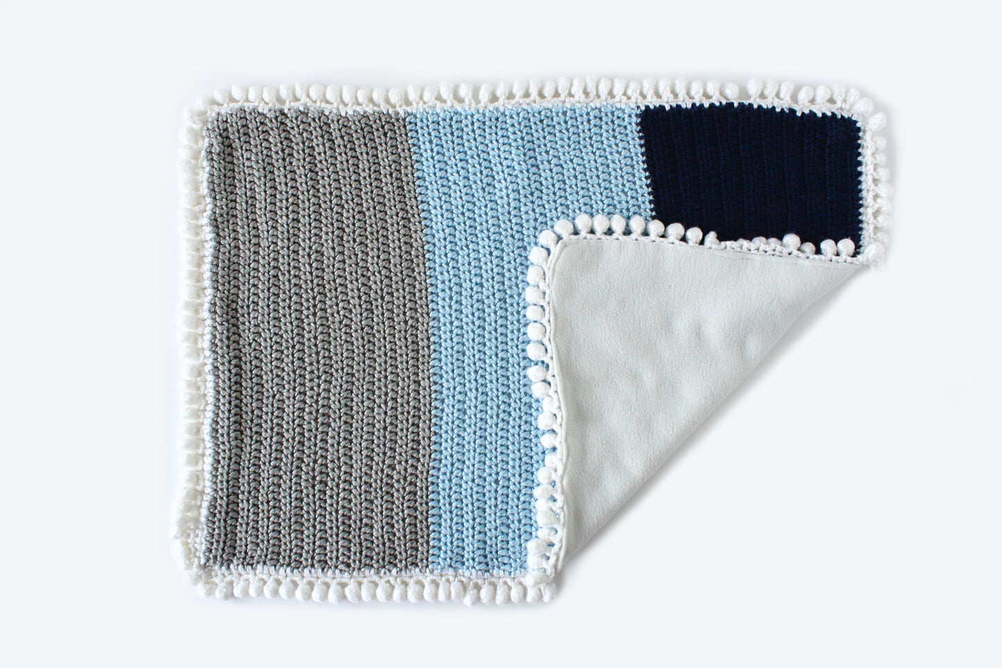 Bobbles Stroller Baby Blanket - Crochet Pattern