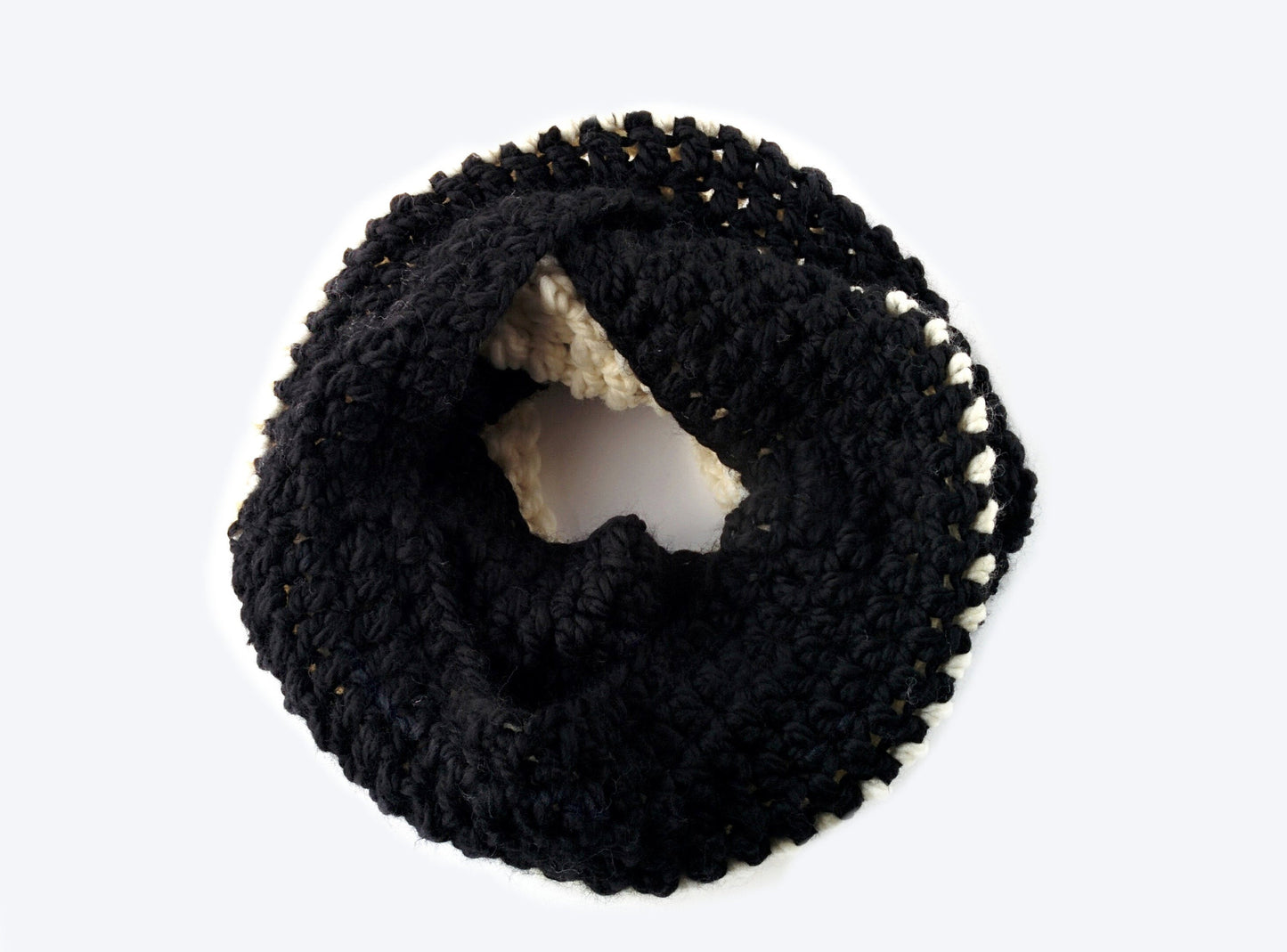 Cookies & Cream Scarf - Crochet Pattern