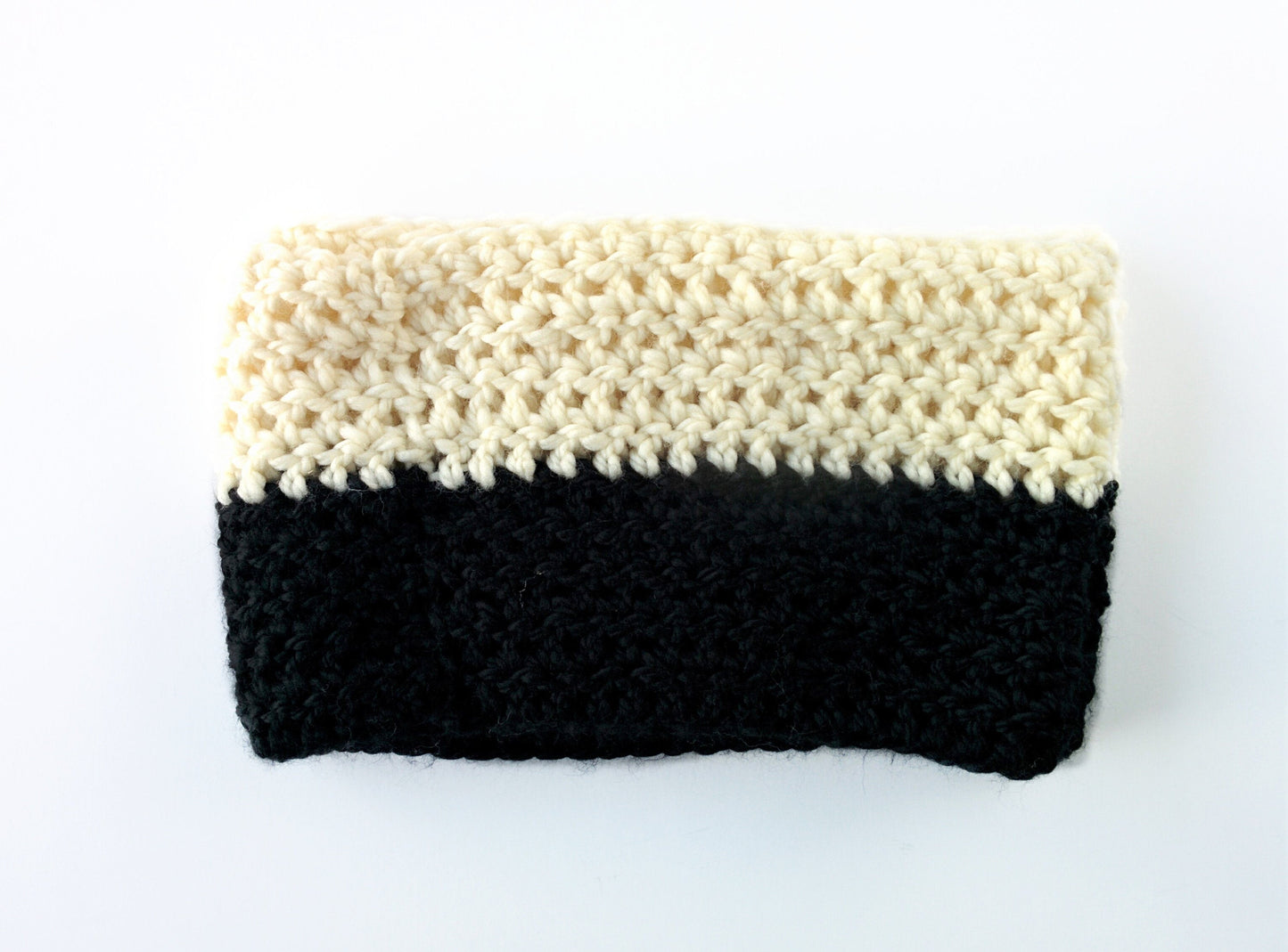 Cookies & Cream Scarf - Crochet Pattern