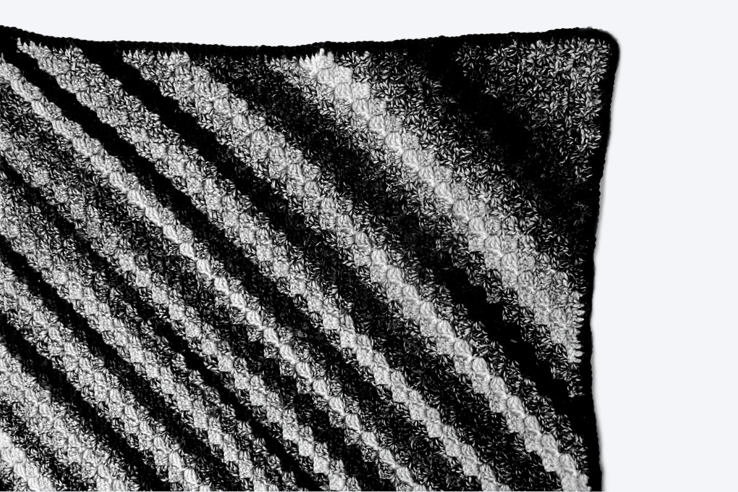 Rainy Days Crochet Throw - Crochet Pattern